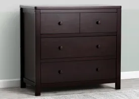 3 Drawer Dresser with Interlocking Drawers