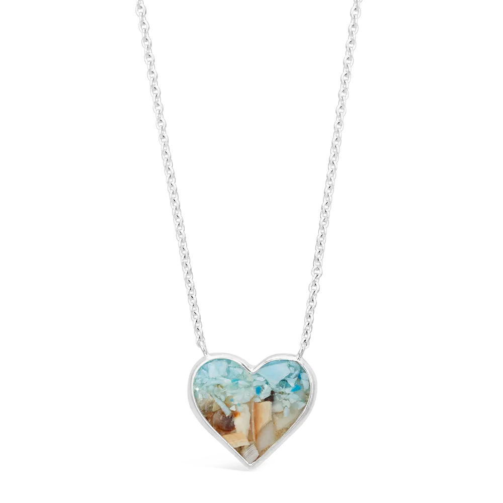 4ocean x Dune  Heart Necklace