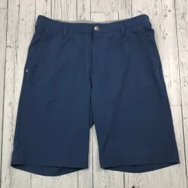 Adidas navy golf shorts - His M 32