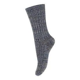 Adult Re-Sock Cotton Ankle Socks in Stone Blue by MP Denmark