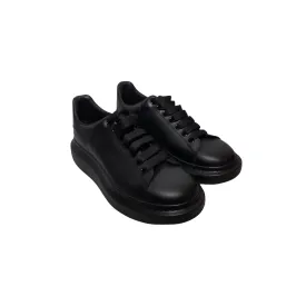 Alexander McQueen Black Men's Leather Oversized Sole Sneakers | Like New |