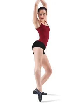 Bloch Adult V Front Shorts (China Red, Purple) R6904