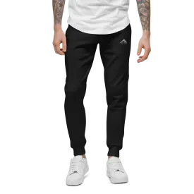 Classic slim fit sweatpants (Black)