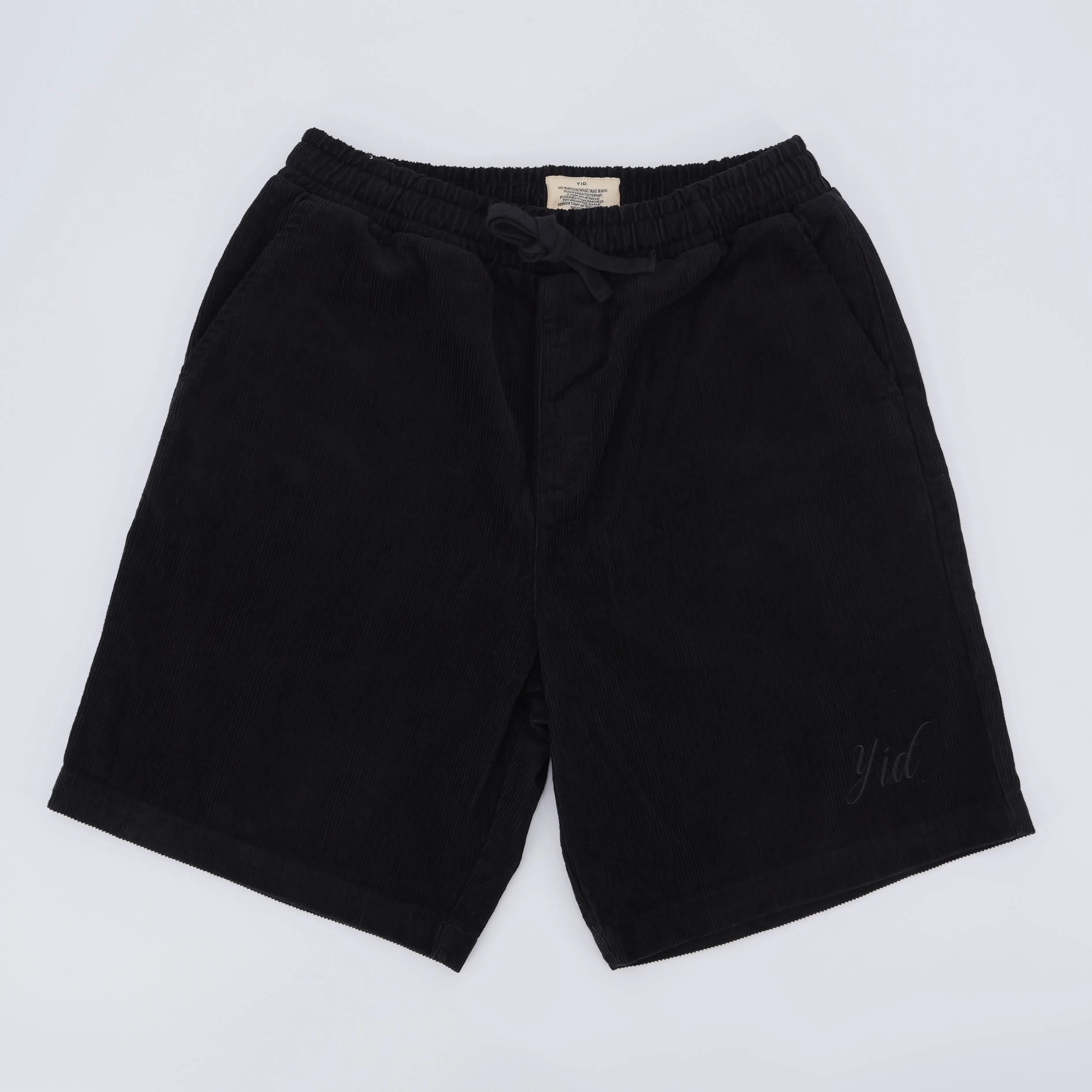 CORE CORDUROY SHORTS BLACK