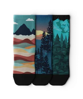 Explore Quarter Socks 3-Pack