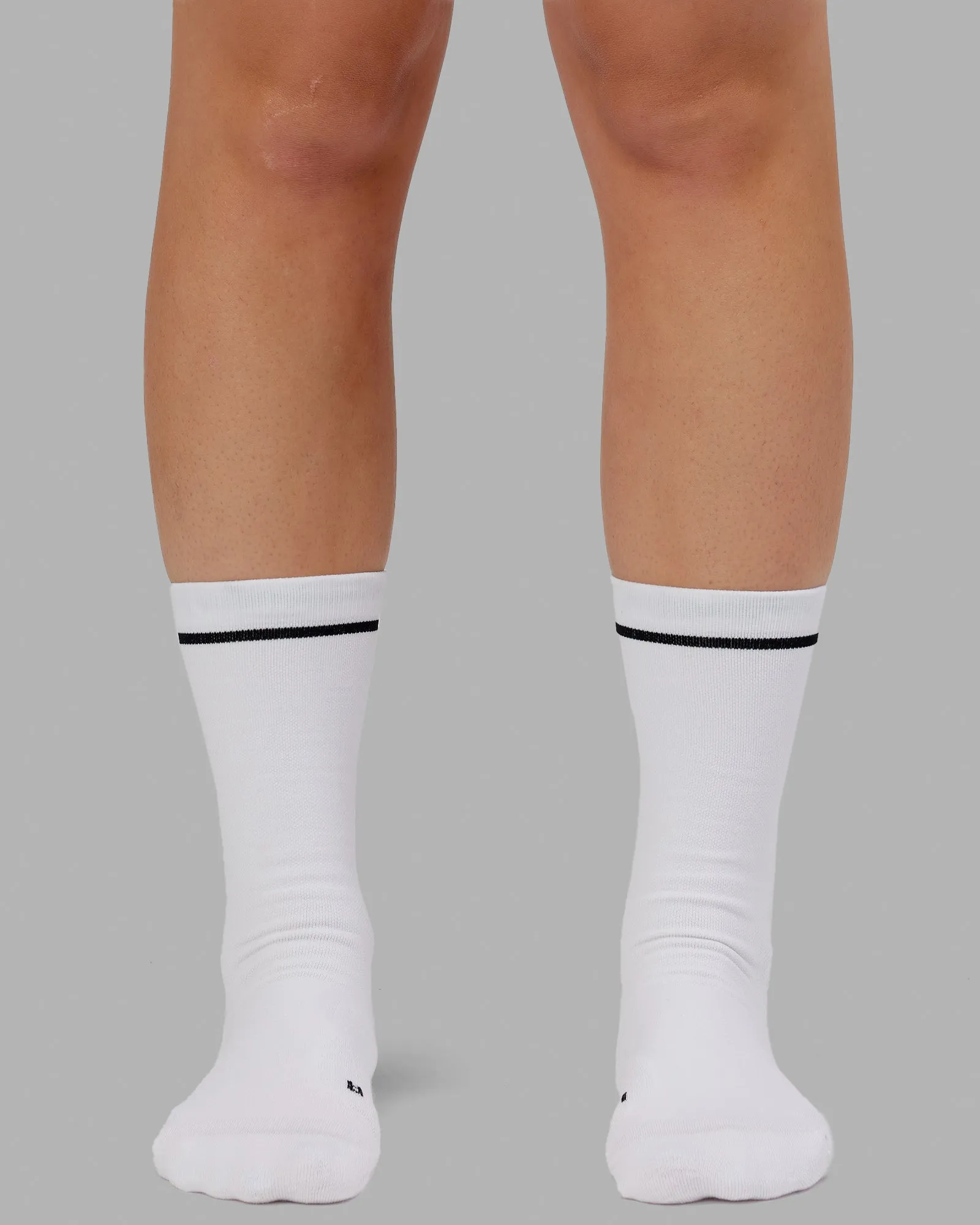 Fast Performance Crew Socks - White