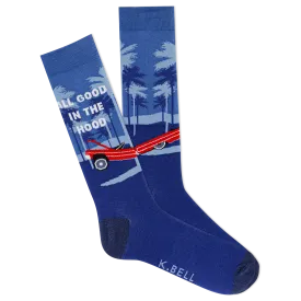 K.Bell Men's All Good in the Hood Crew Sock