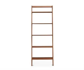 Adjustable Shelf Magritte Wide Bookcase in Oak Finish