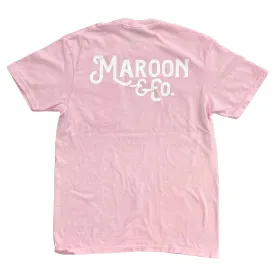 Maroon & Co Pocket Tee – Blossom