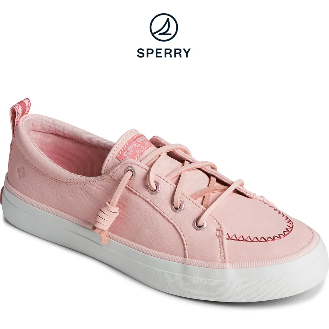 Women's Crest Vibe Washable Leather Sneaker Blush (STS88486)